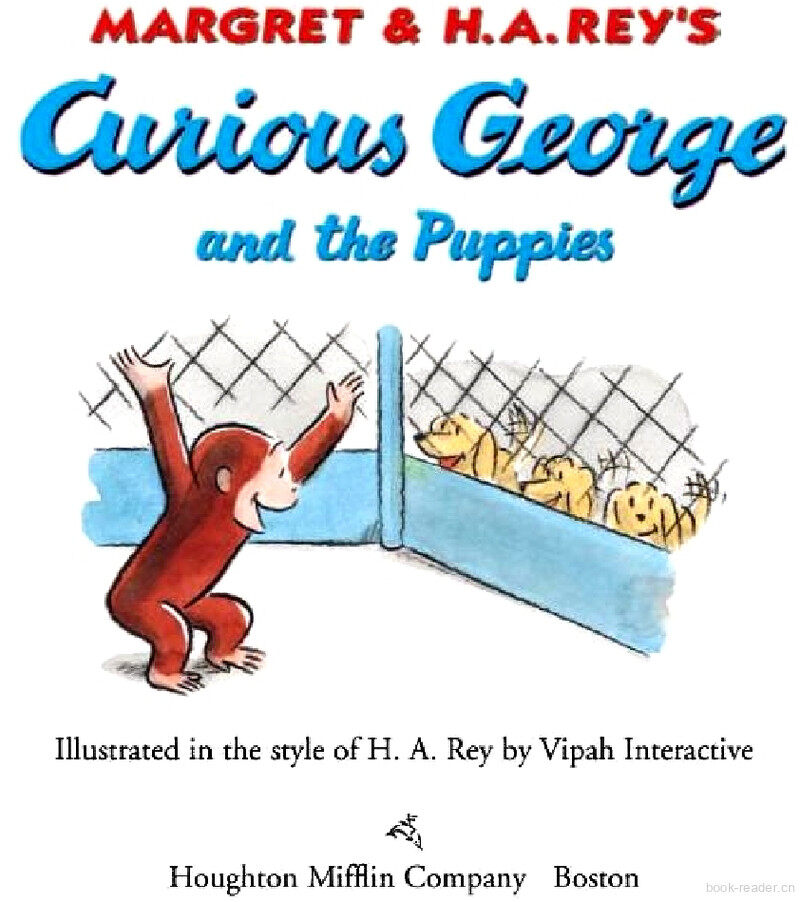 Curious George and Puppies绘本故事第2页