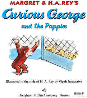 Curious George and Puppies绘本故事第2页