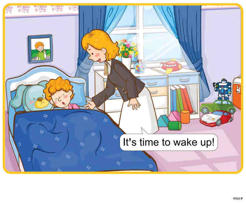 Wake Up!绘本故事第4页