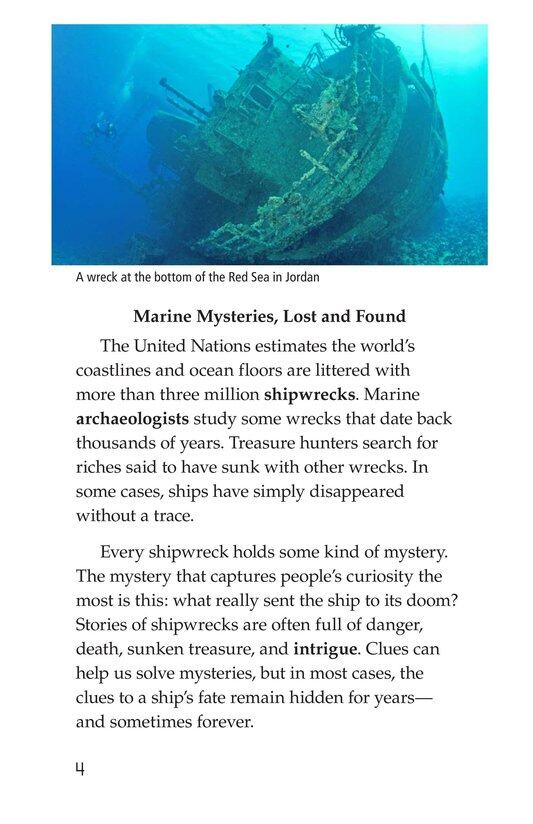 Mysterious Shipwrecks绘本故事第3页