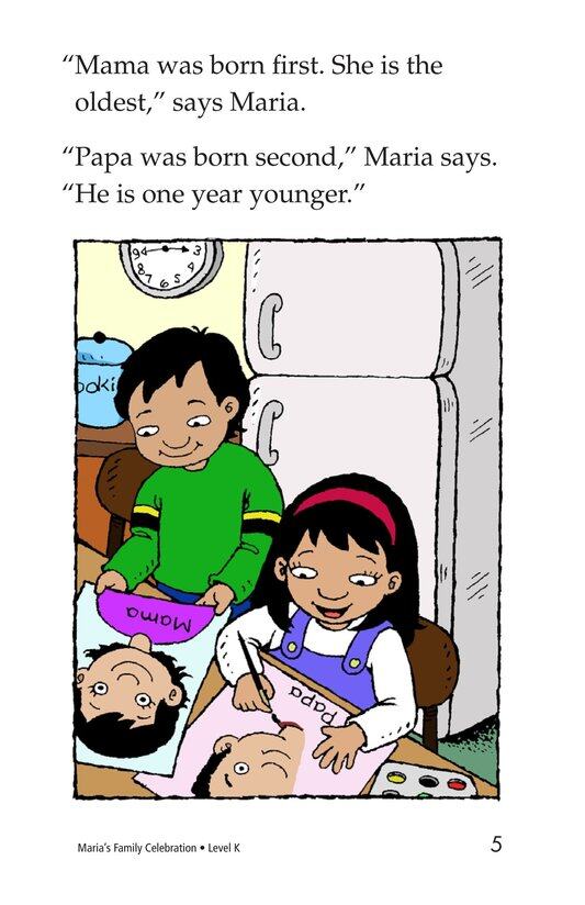 Maria's Family Celebration绘本故事第5页
