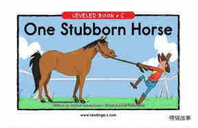 One Stubborn Horse