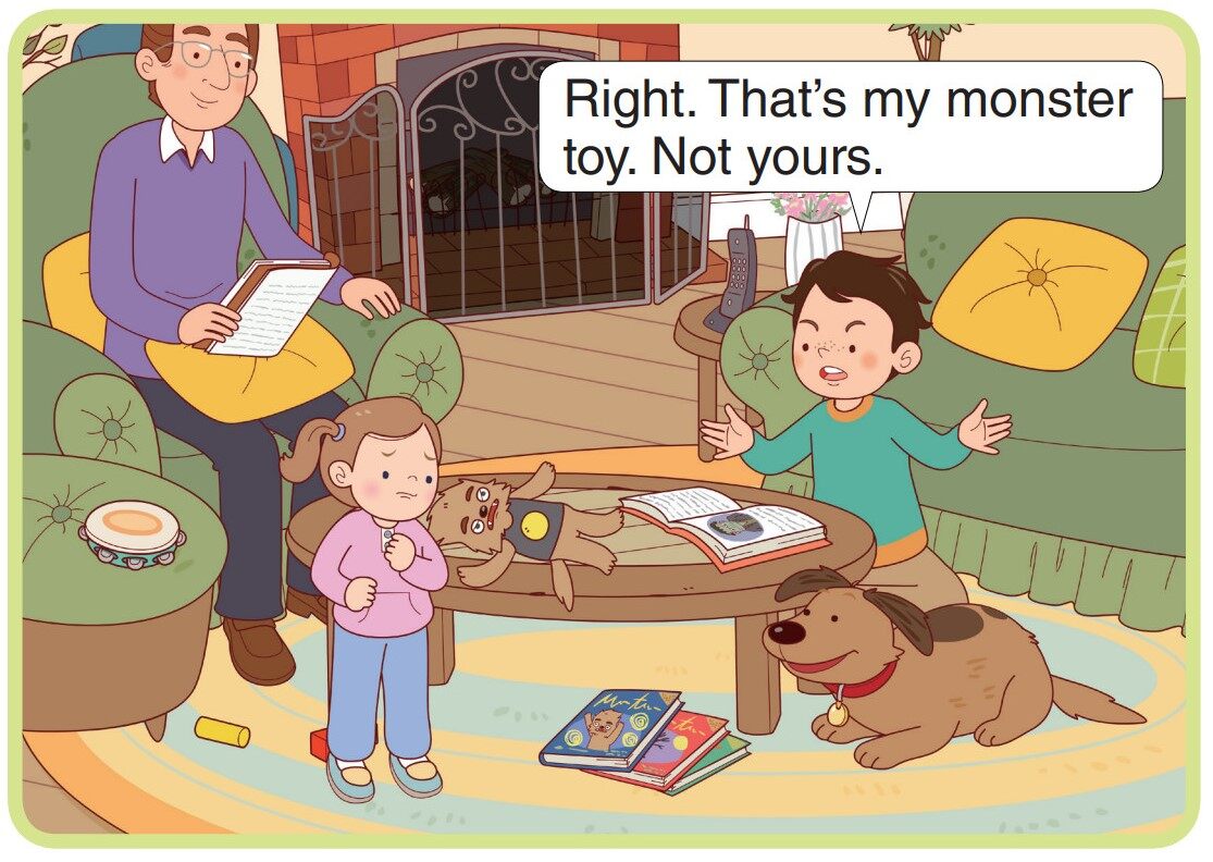 The Monster Party绘本故事第4页