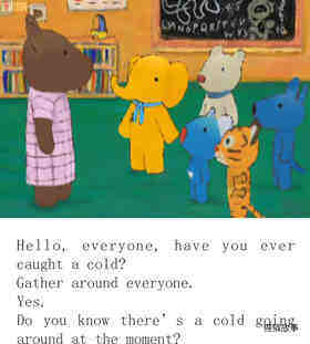 Penelope catches a cold绘本故事第3页