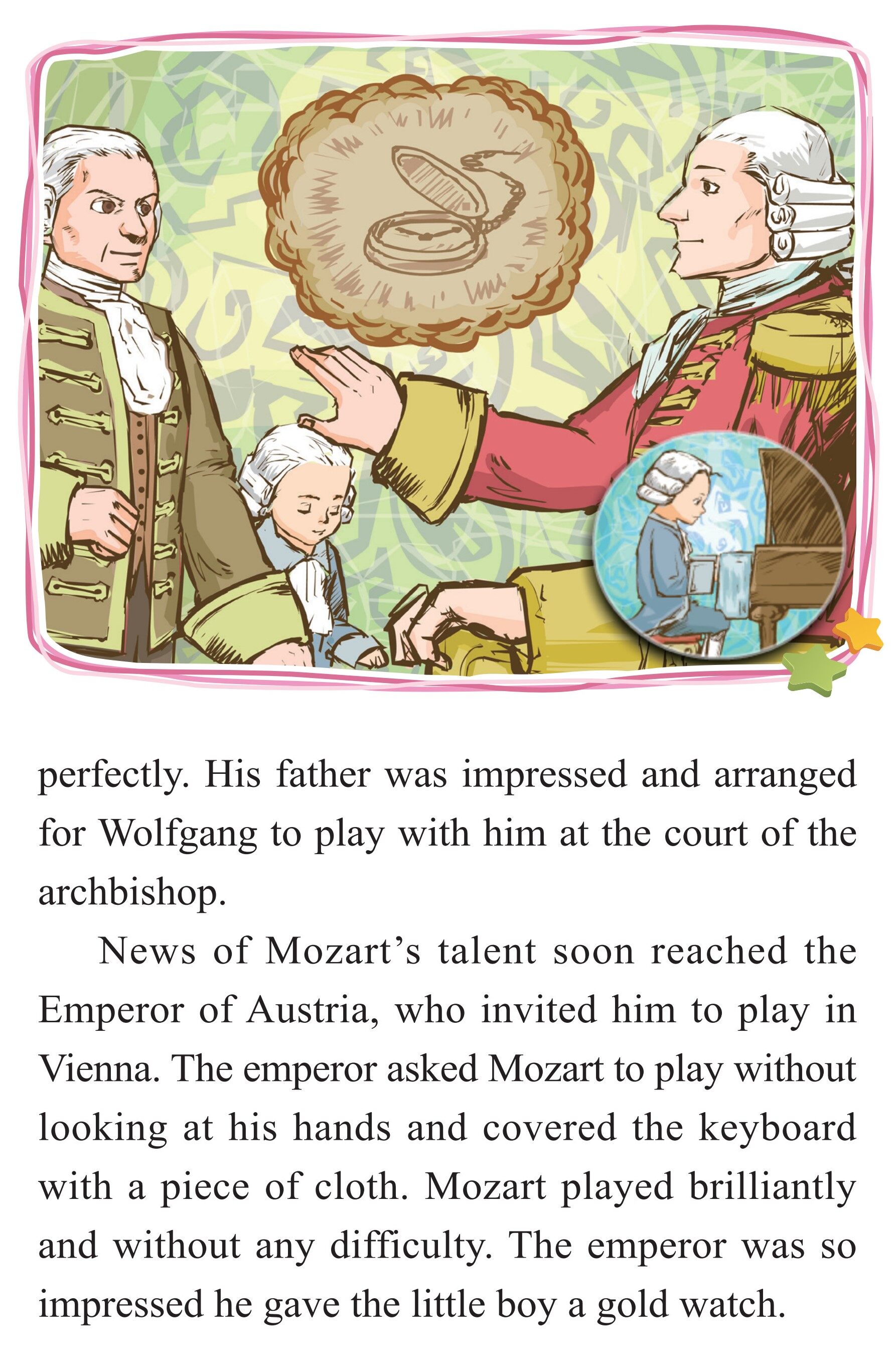 Mozart：A Little Genius on the Harpsichord绘本故事第5页