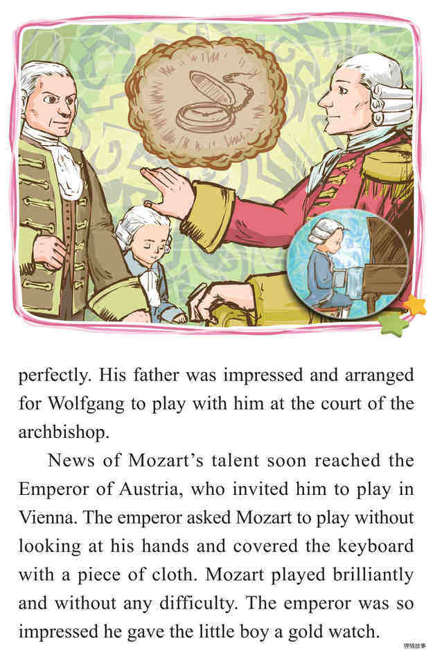 Mozart：A Little Genius on the Harpsichord绘本故事第5页