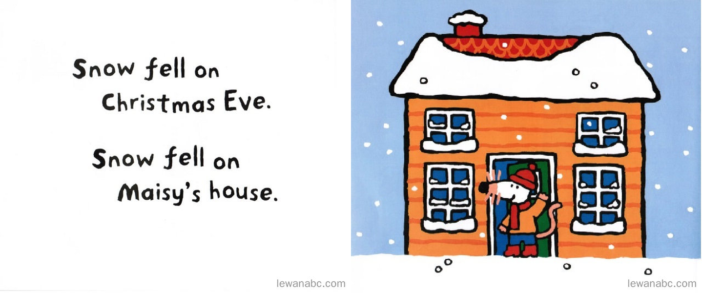 (35周)Maisy s Christmas Eve绘本故事第3页