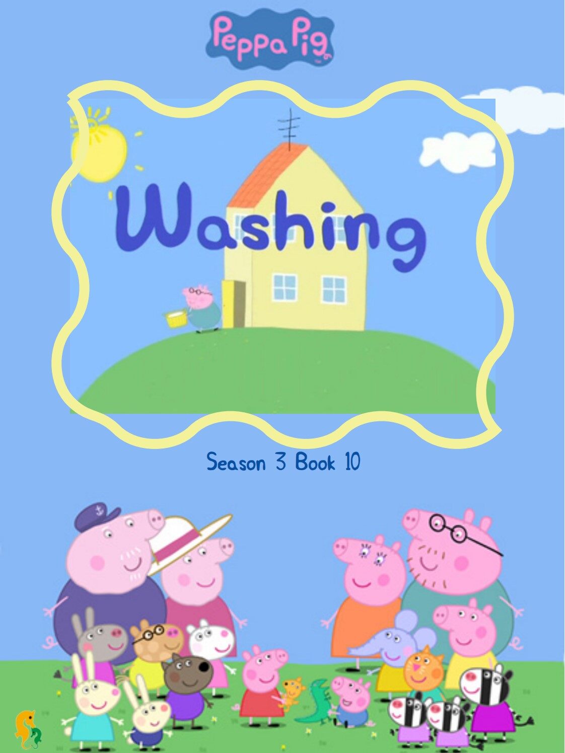 Washing绘本故事第2页