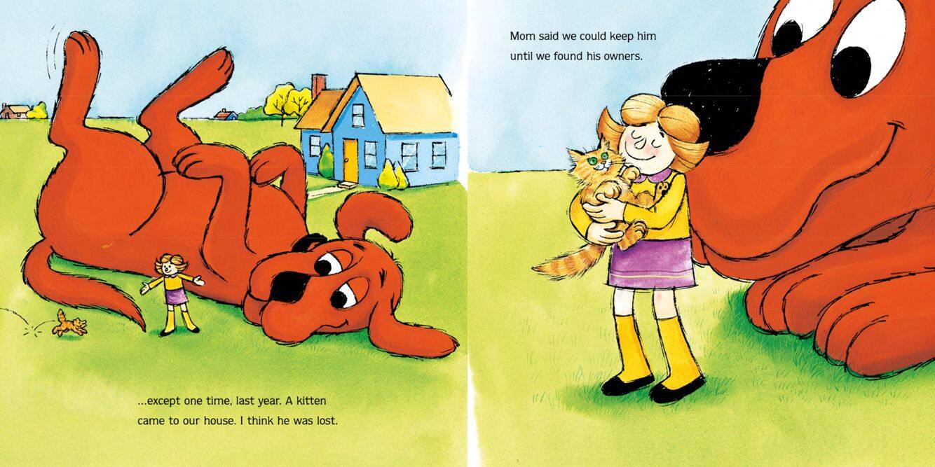 Clifford's Kitten绘本故事第4页