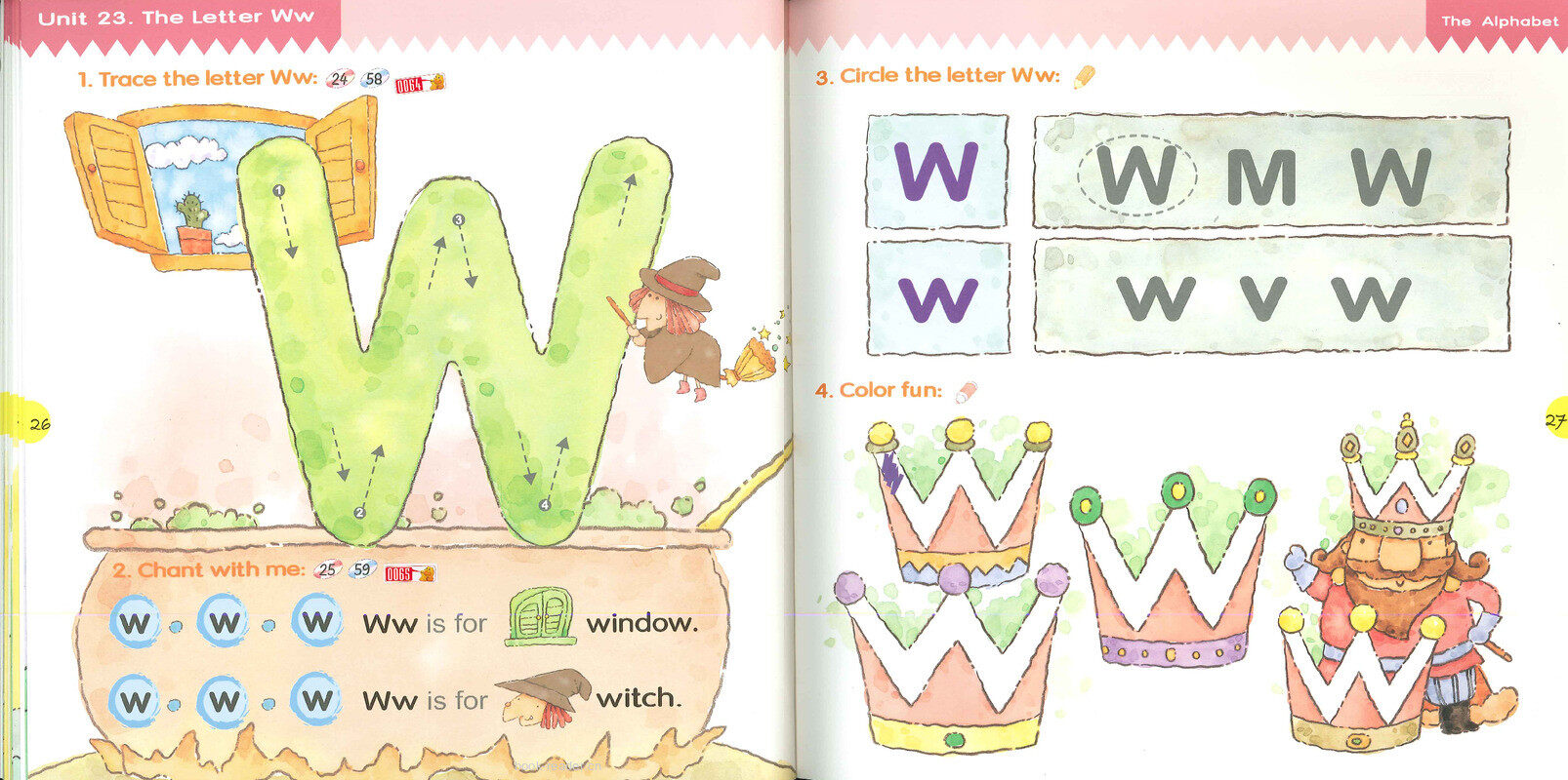 23 The Letter Ww绘本故事第3页