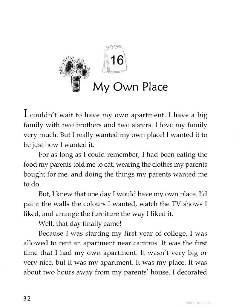My Own Place绘本故事第2页
