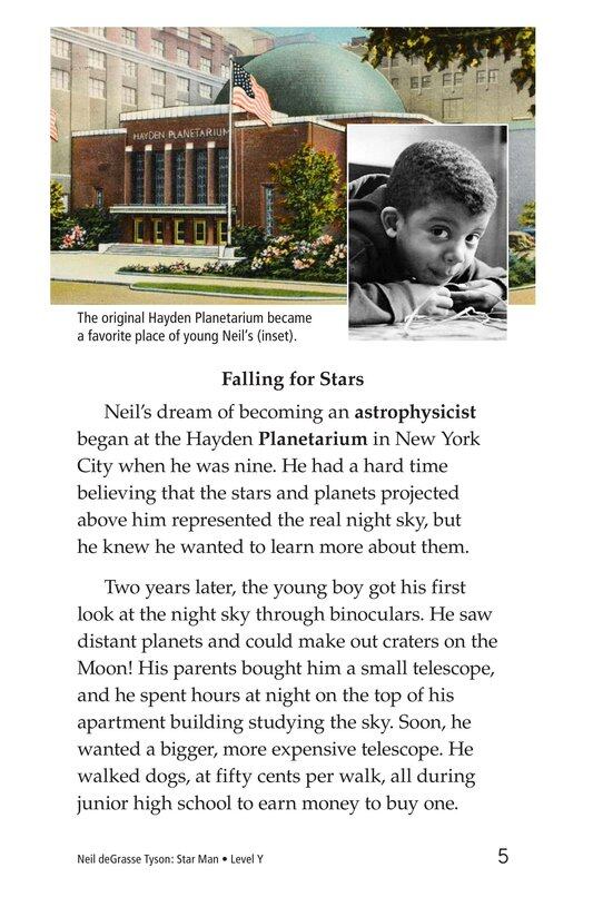 Neil deGrasse Tyson Star Man绘本故事第4页