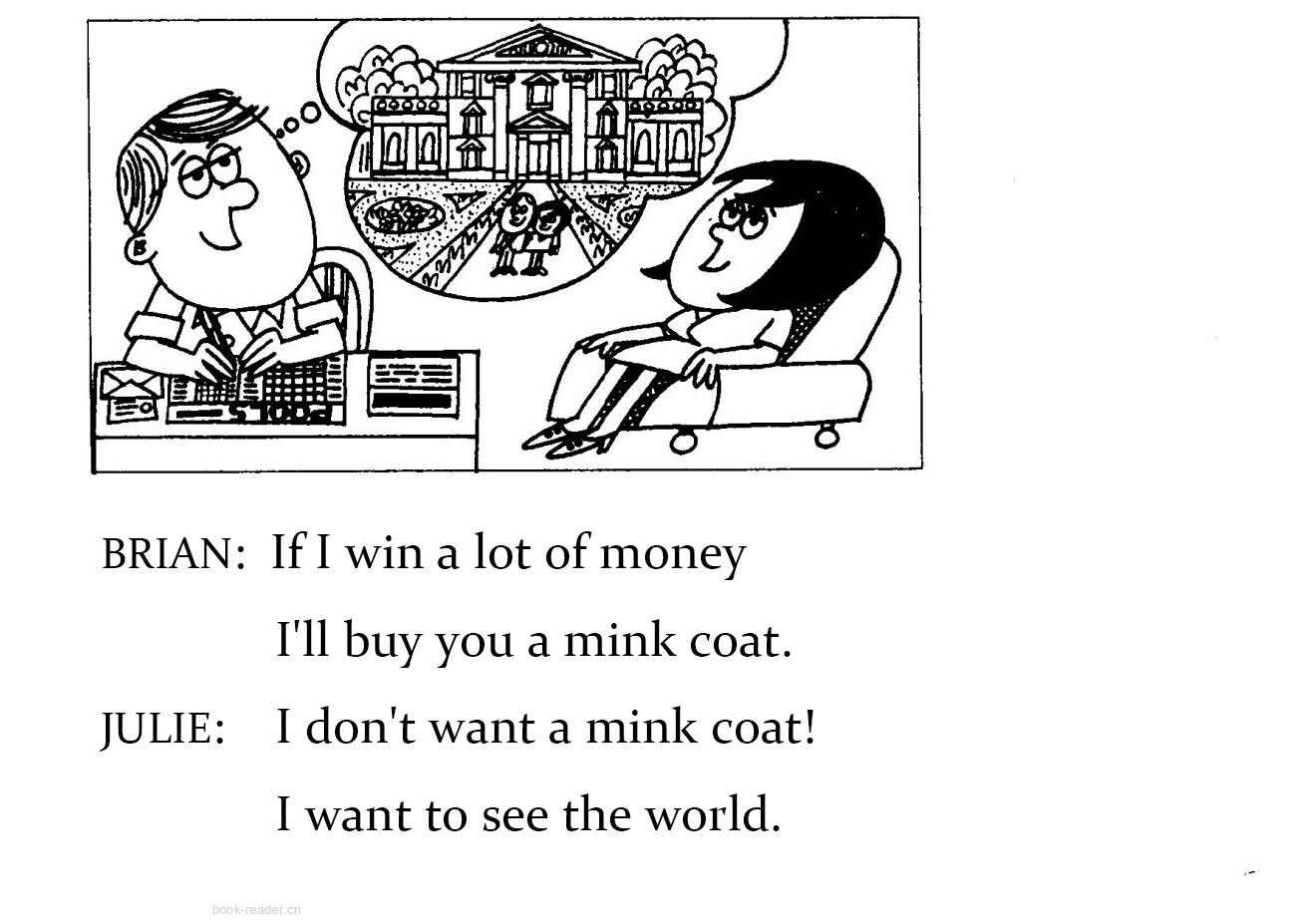 1-137 A Pleasant Dream绘本故事第3页