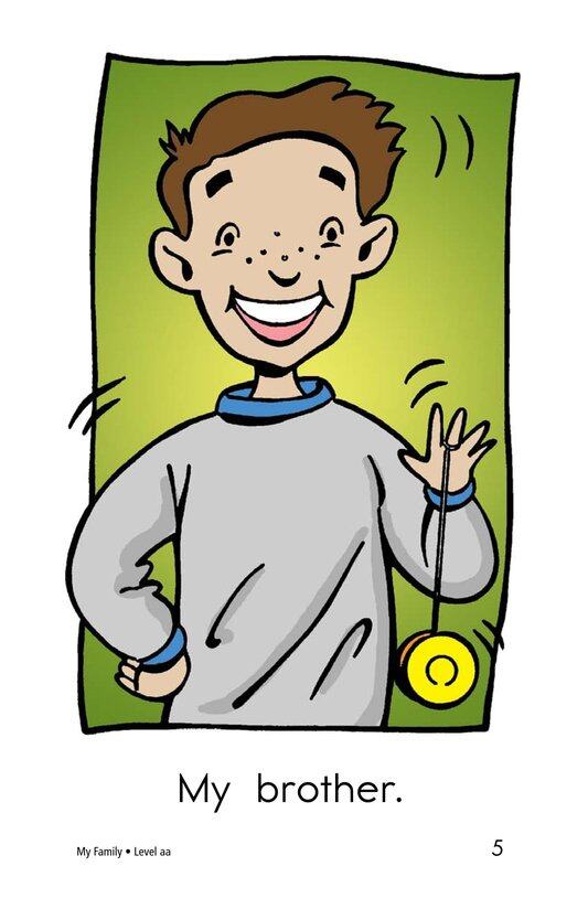 My Family绘本故事第5页