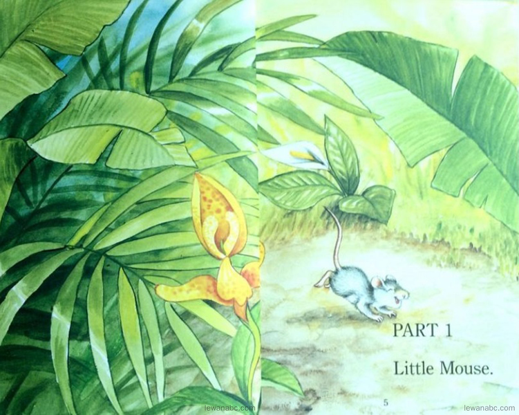 The Lion and the Mouse绘本故事第3页