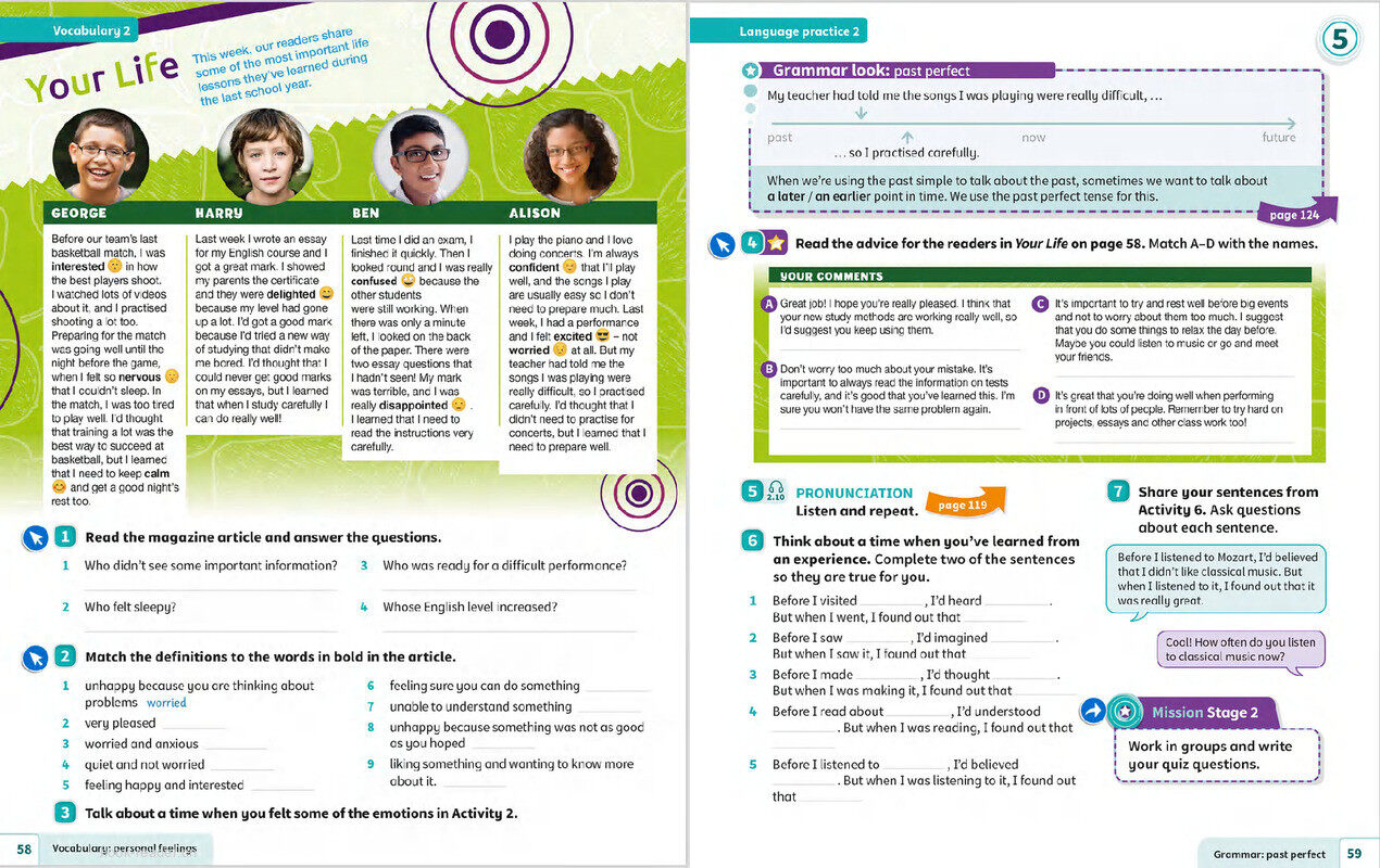 05 Study smarter绘本故事第4页