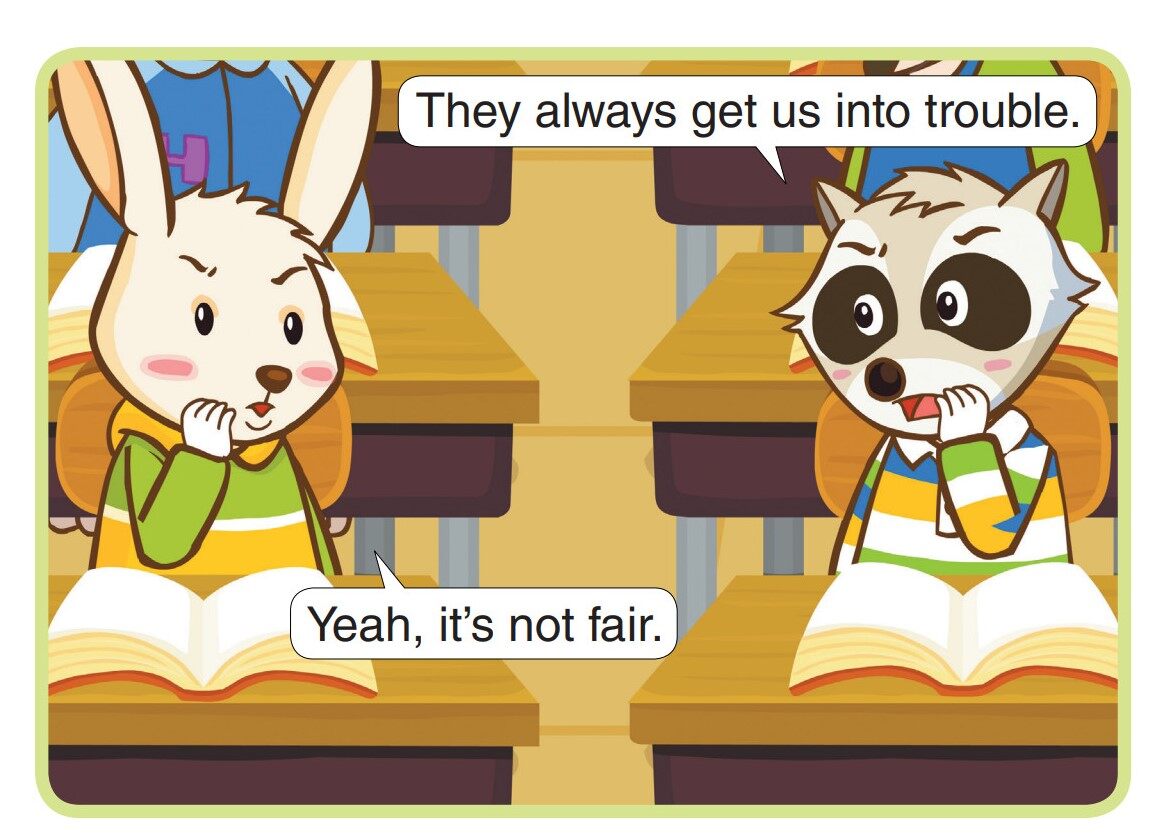 In the Classroom绘本故事第5页