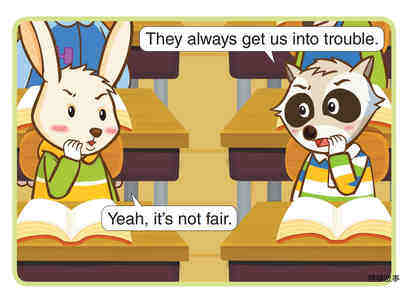 In the Classroom绘本故事第5页
