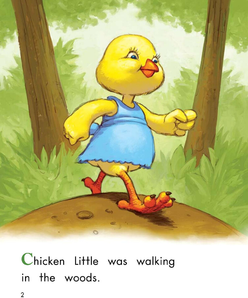 Chicken Little绘本故事第3页