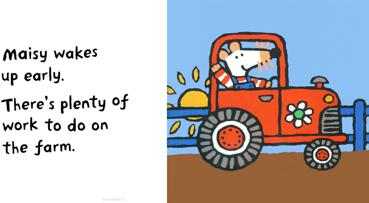 Maisy's Morning on the Farm绘本故事第3页