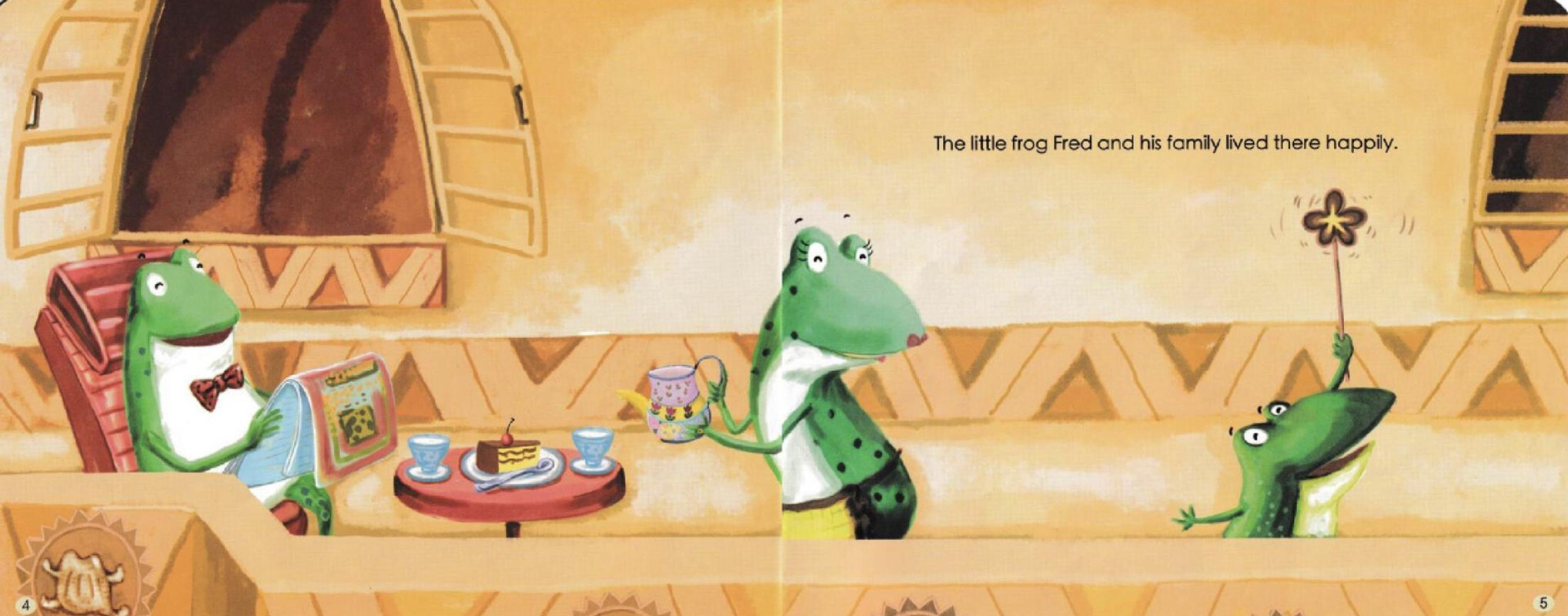 The Little Frog's Beautiful Jump绘本故事第4页