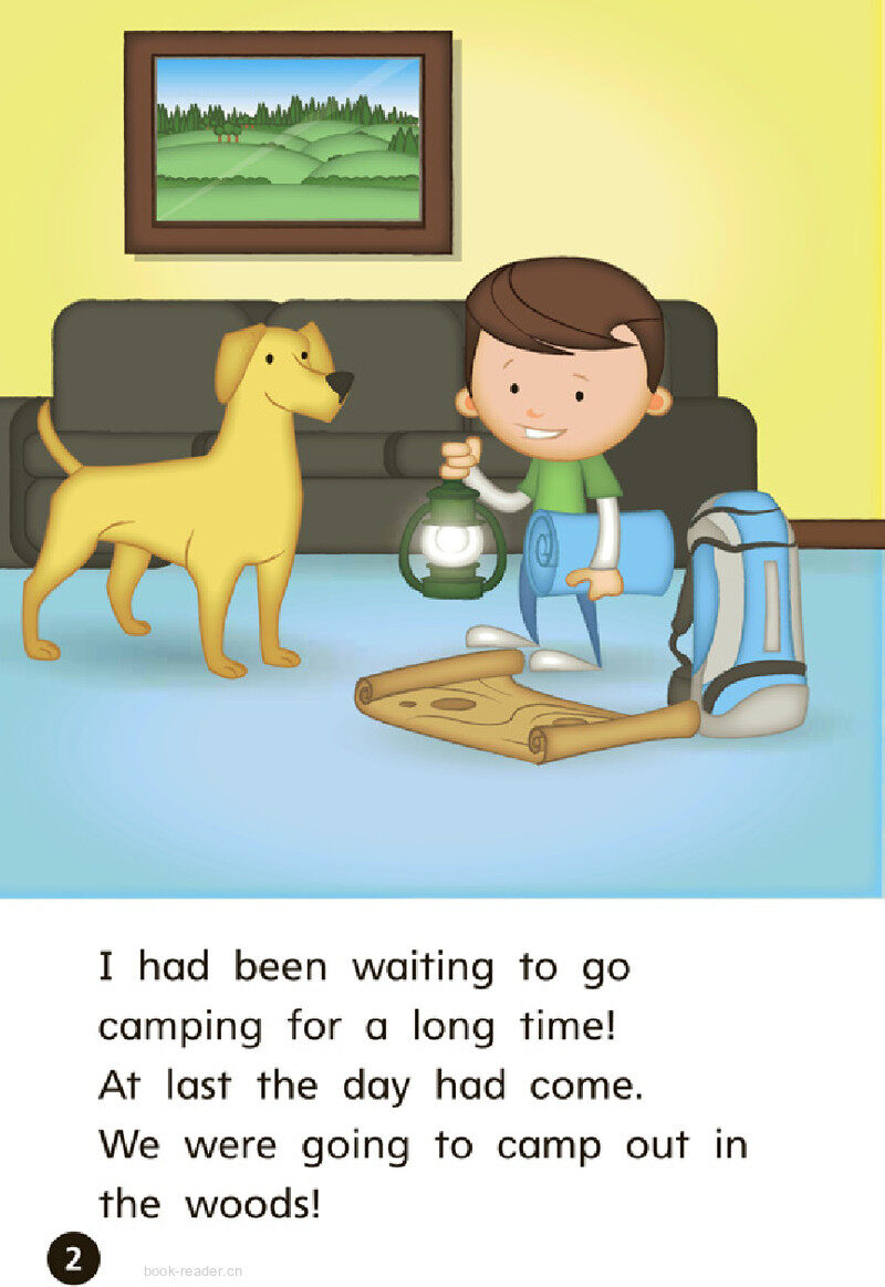 GK Beyond U10W2 Going Camping绘本故事第3页