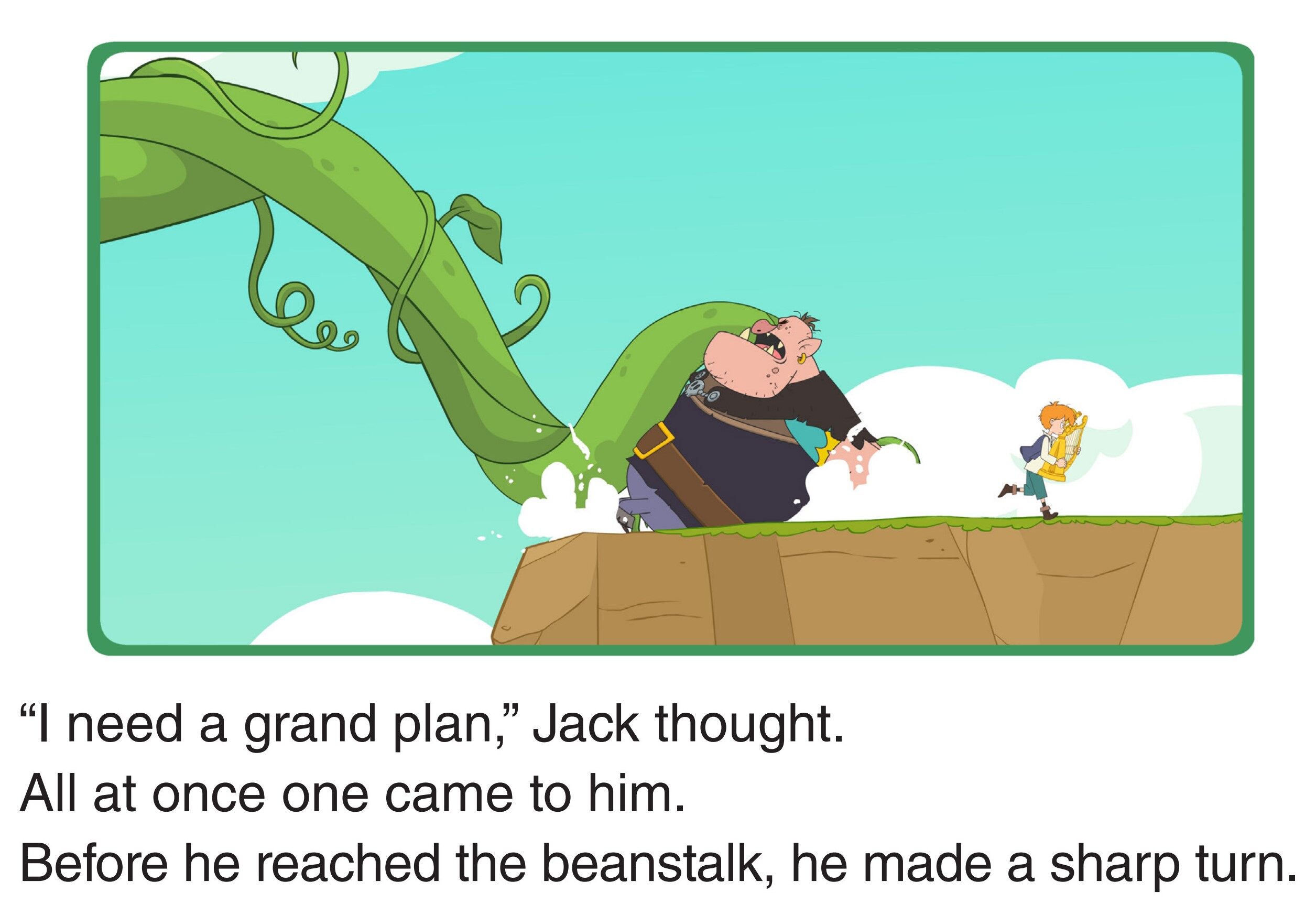 Down the Beanstalk Again绘本故事第3页