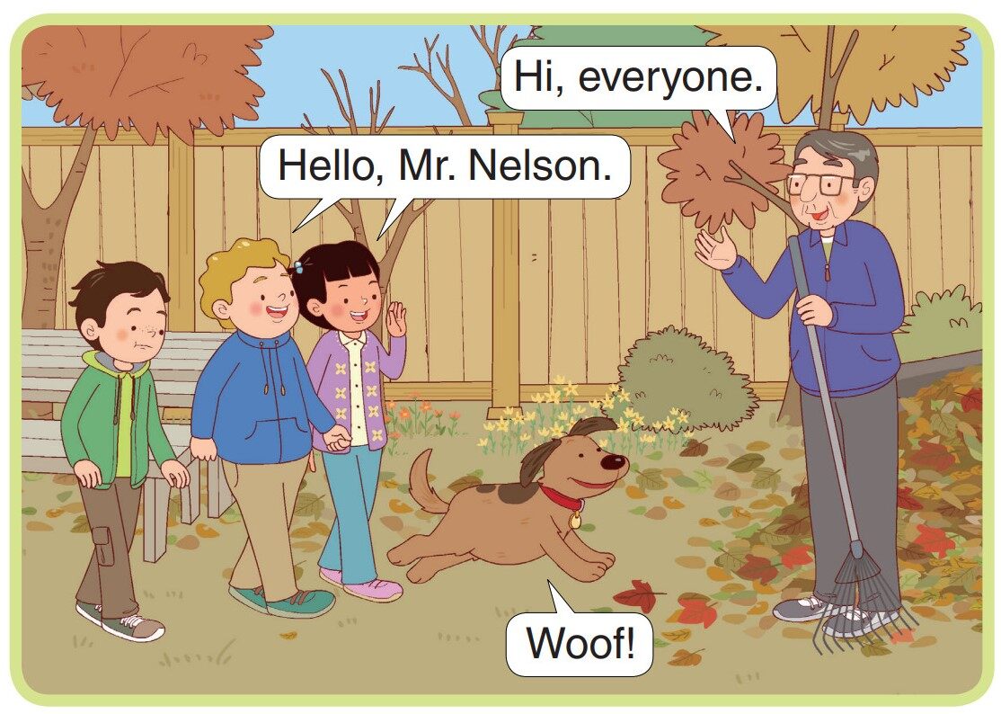 Lucky and the Leaves绘本故事第3页