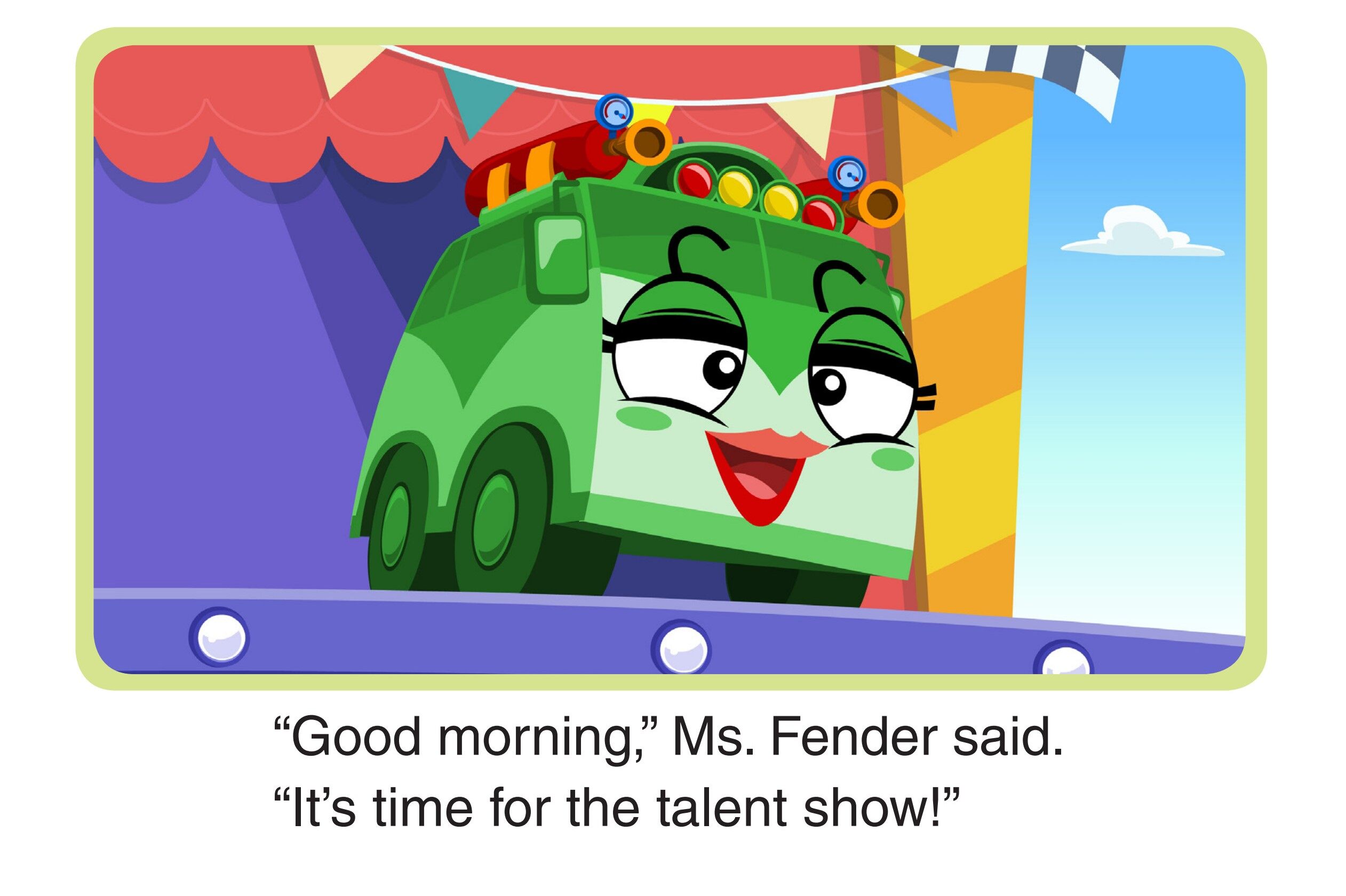 The Talent Show绘本故事第2页