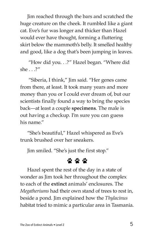 The Zoo of Extinct Animals绘本故事第5页