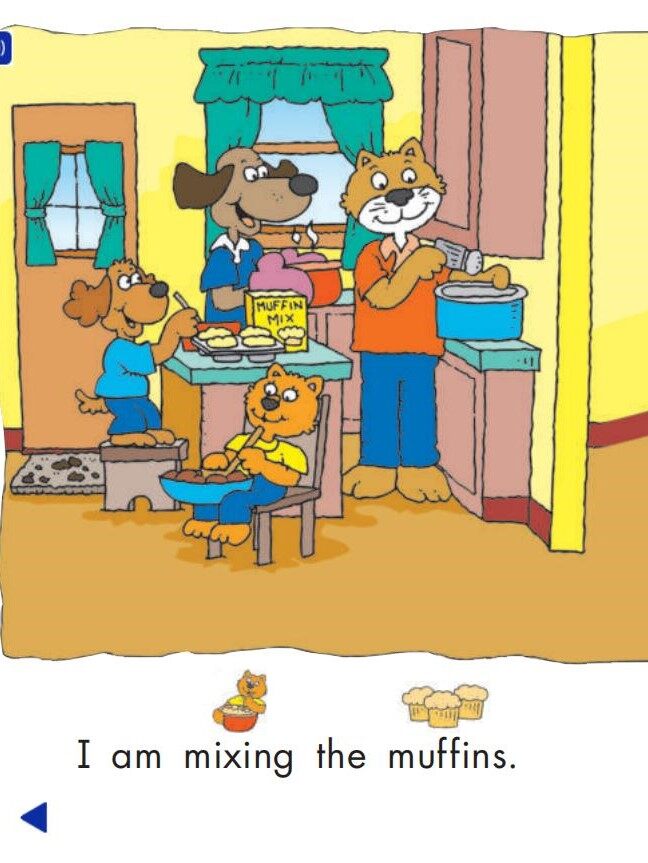 Cat and Dog Munch Together绘本故事第5页