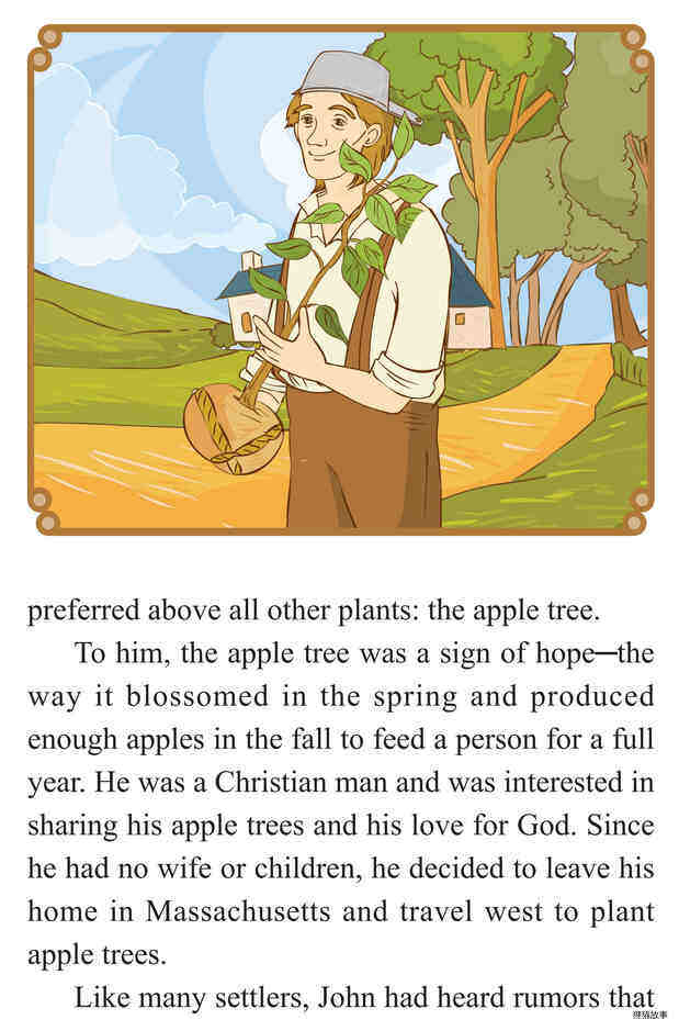 The Legend of the Apple Tree Man绘本故事第4页