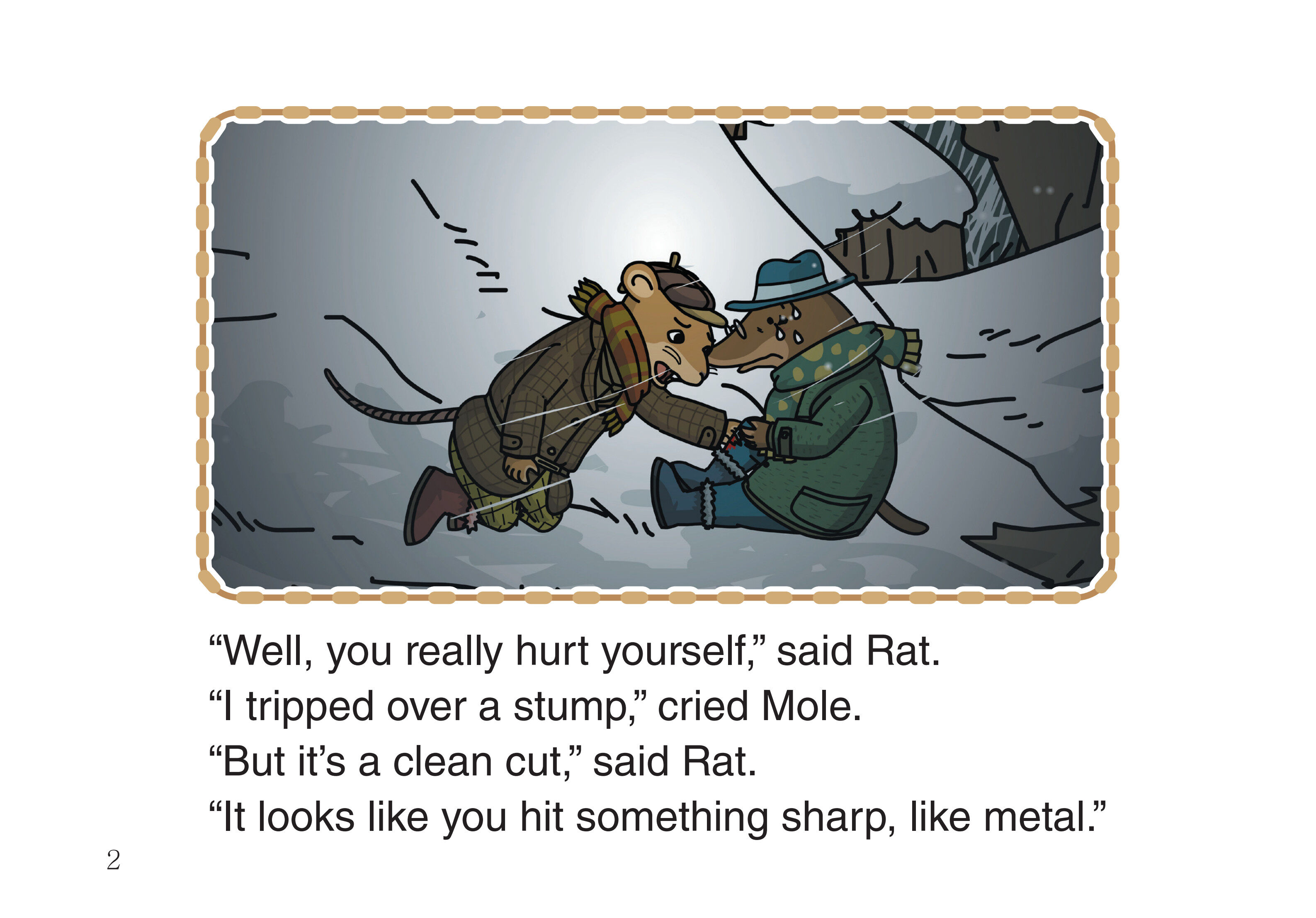 A Lucky Break绘本故事第4页