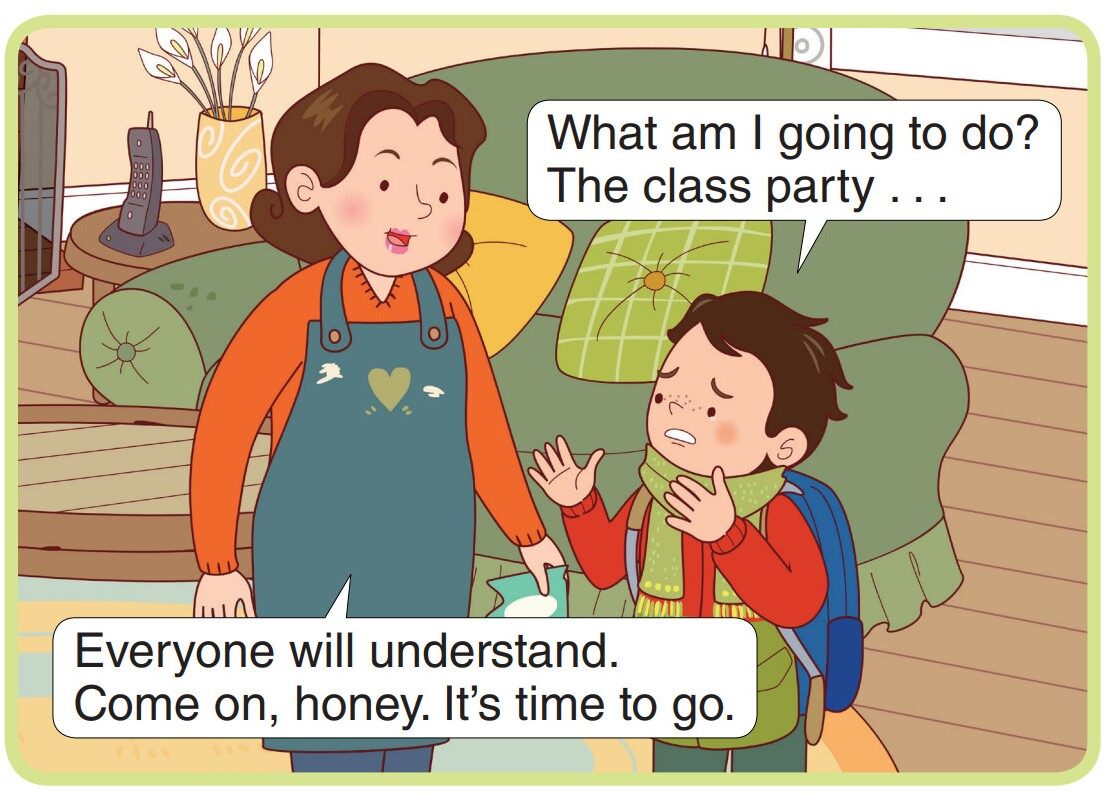 The Class Party绘本故事第4页