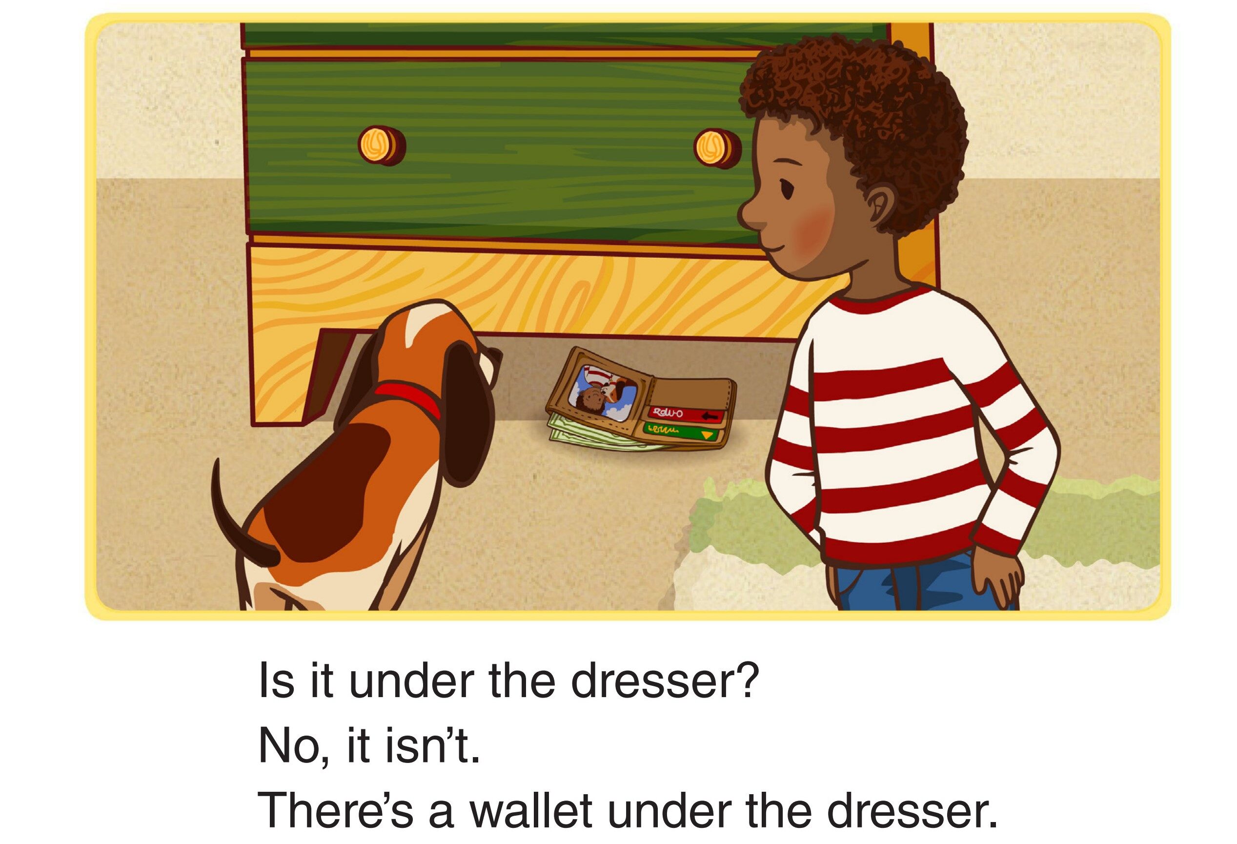 Where Is the Ball?绘本故事第4页