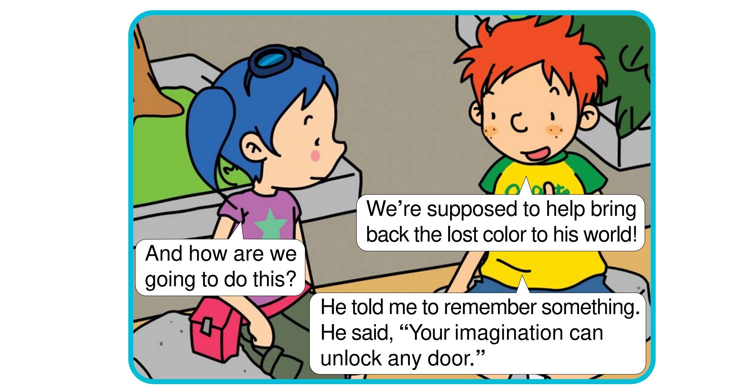 A Though Riddle绘本故事第4页