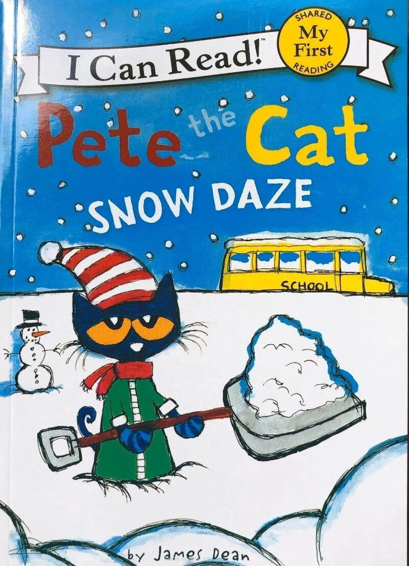 Pete The Cat Snow Daze绘本故事第2页