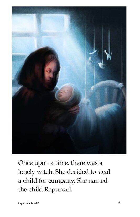 Rapunzel绘本故事第3页
