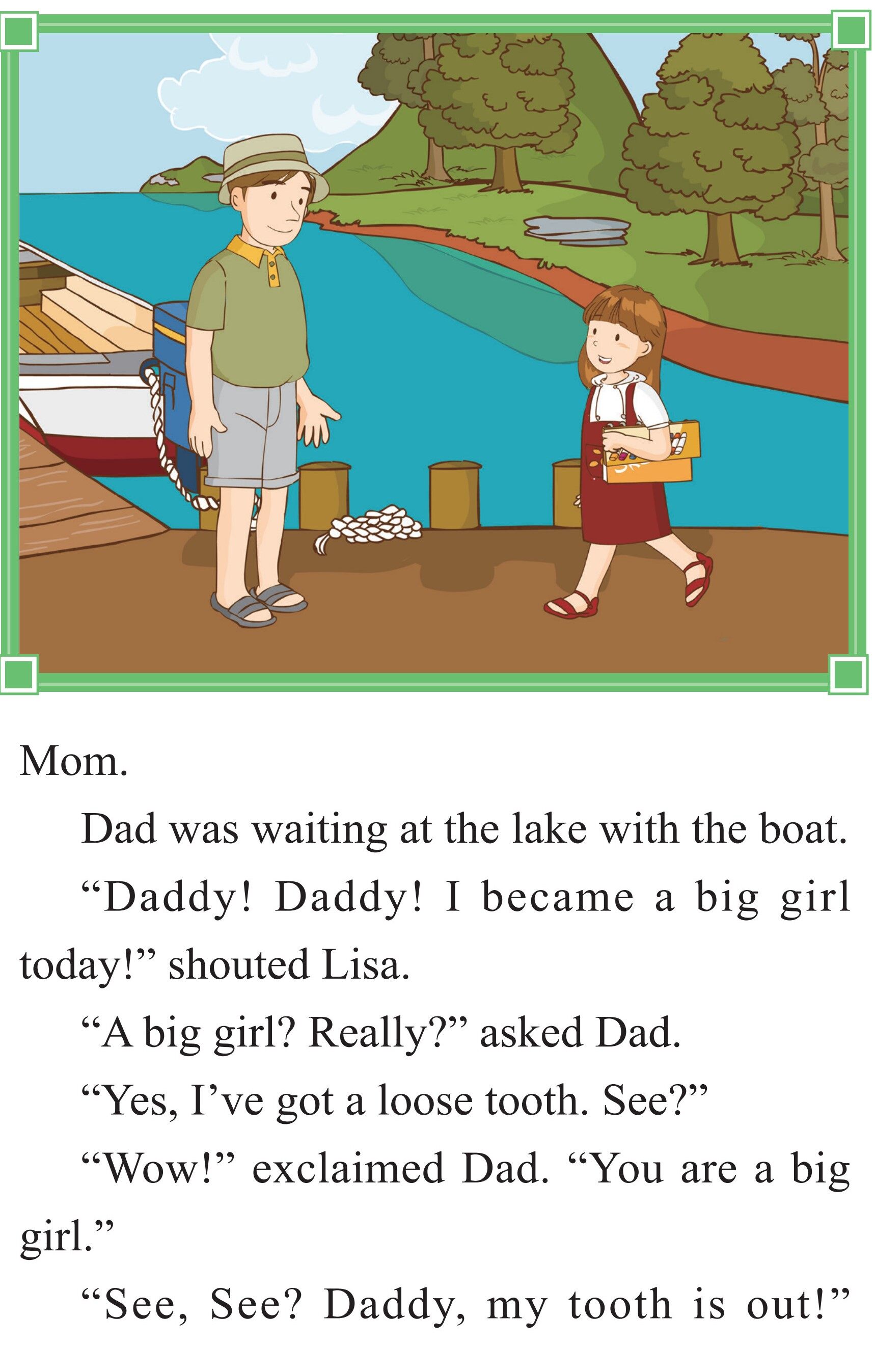 At the Lake绘本故事第4页