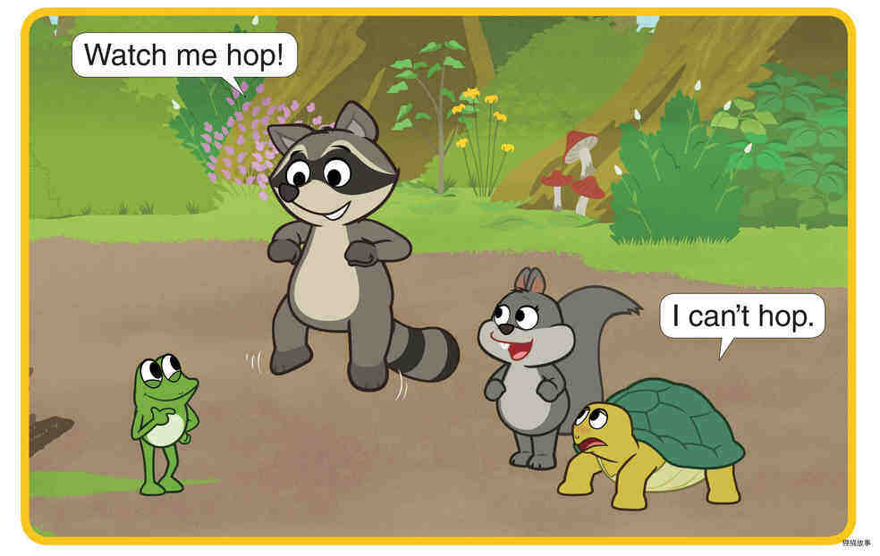 I Can Hop绘本故事第3页