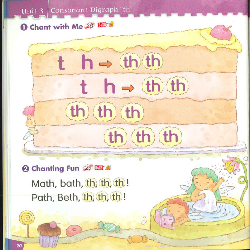 3 Consonant Digraph 'th'绘本故事第3页