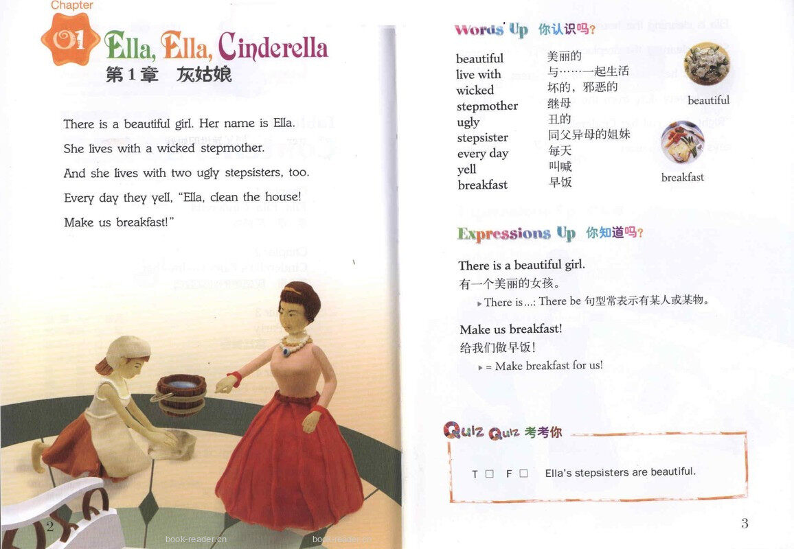 Cinderella 灰姑娘绘本故事第3页