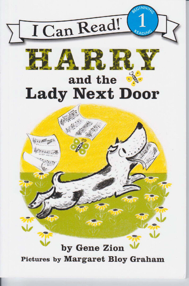 Harry and the Lady Next Door绘本故事第2页