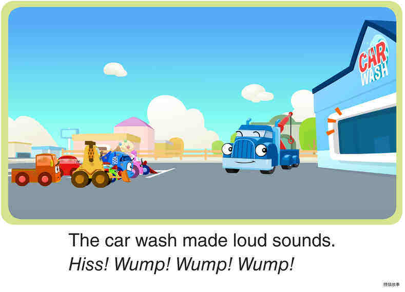 The Car Wash绘本故事第4页