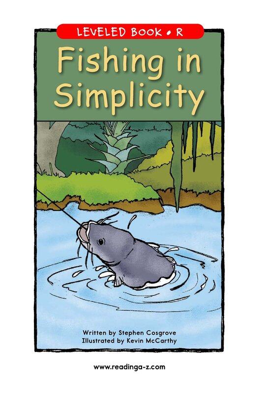 Fishing in Simplicity绘本故事第2页