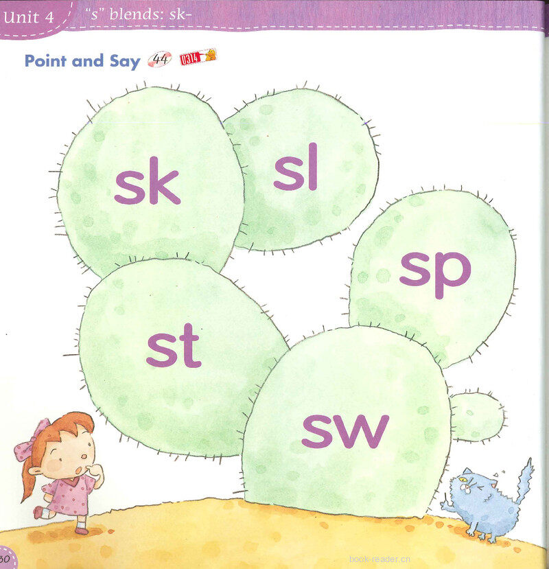 4 's' Blends绘本故事第3页