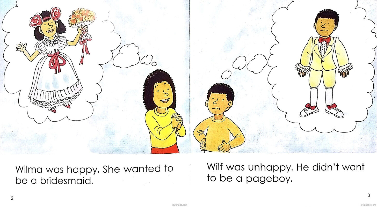 The Wedding绘本故事第4页