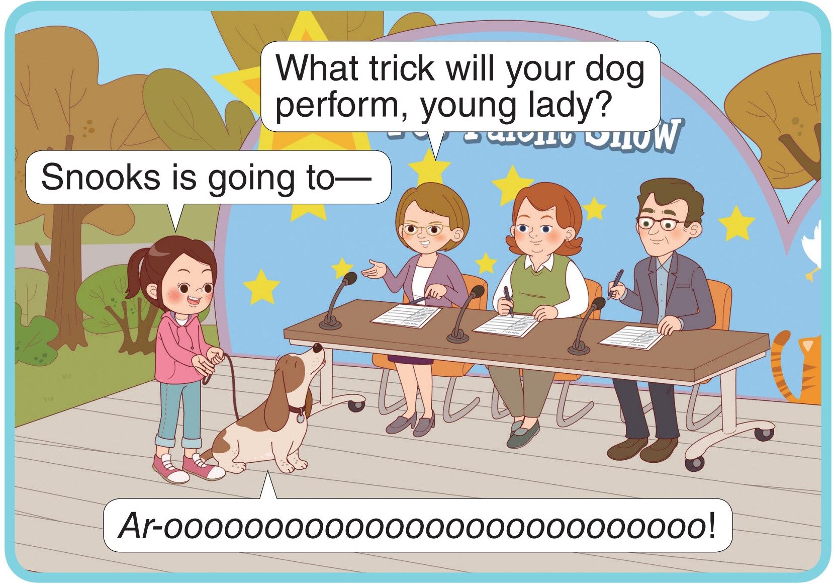 Snooks’ Surprise绘本故事第3页