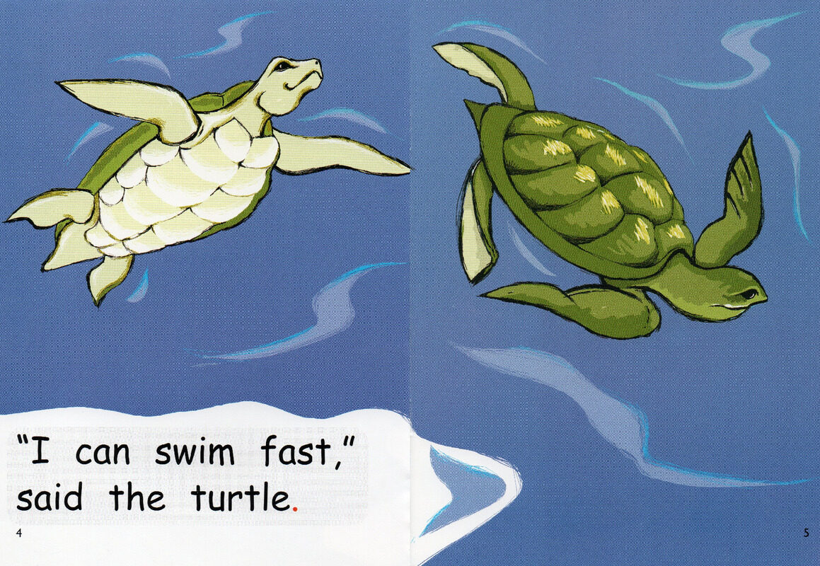 Watch Me Swim绘本故事第4页