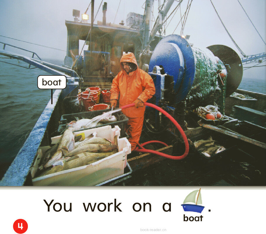 GK ELL U04W1 On the Job绘本故事第5页